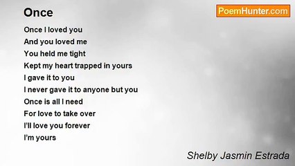 Shelby Jasmin Estrada - Once