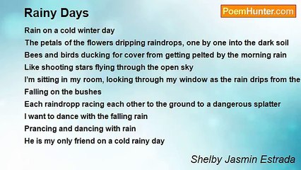 Shelby Jasmin Estrada - Rainy Days