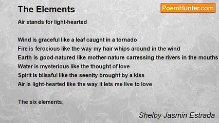 Shelby Jasmin Estrada - The Elements
