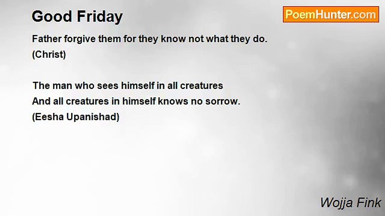 Wojja Fink - Good Friday