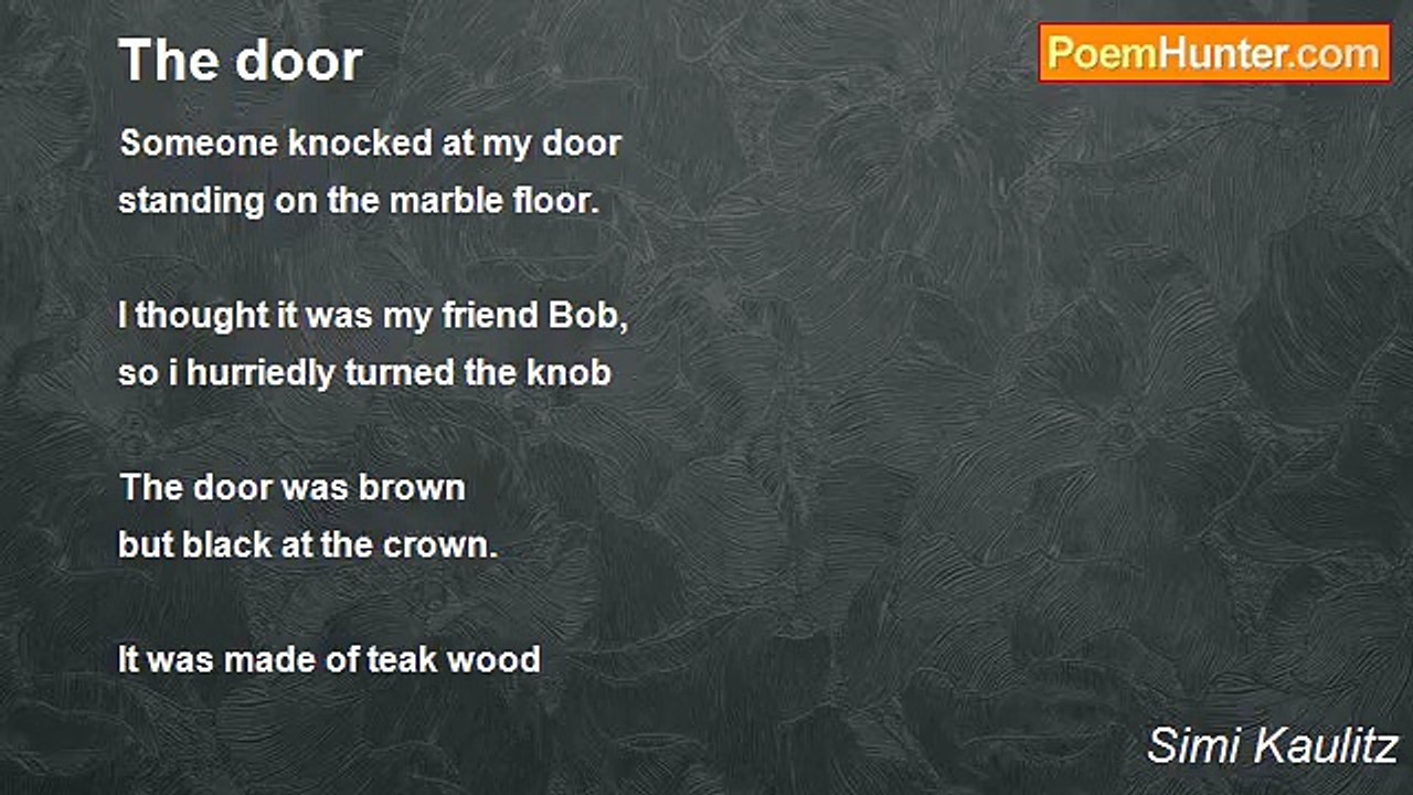 Simi Kaulitz - The door