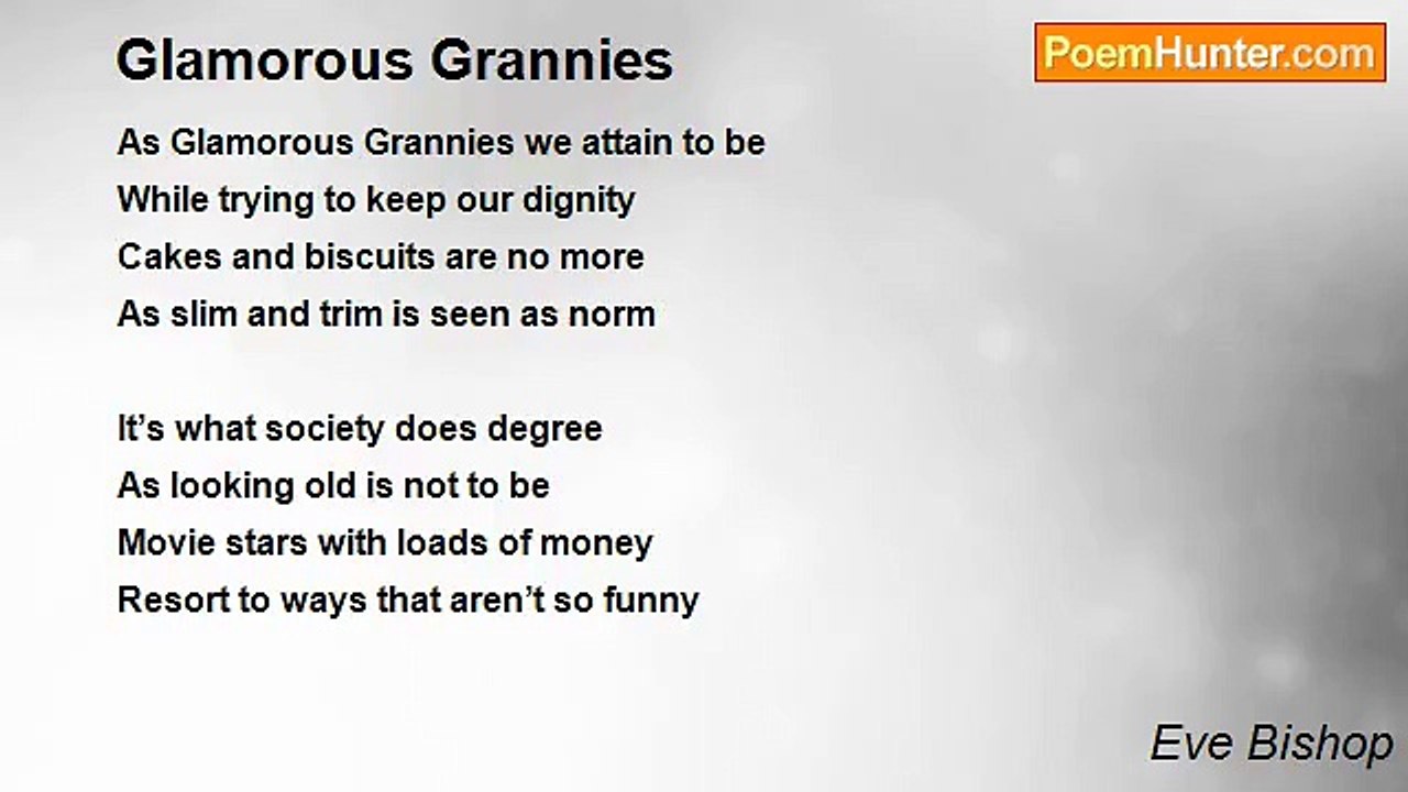 Eve Bishop - Glamorous Grannies