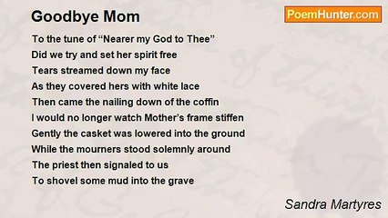 Sandra Martyres - Goodbye Mom