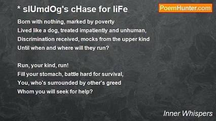 Inner Whispers - * slUmdOg's cHase for liFe