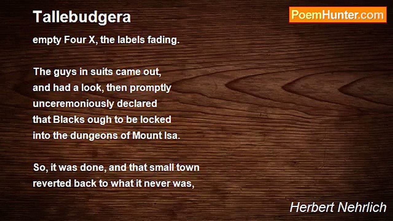 Herbert Nehrlich - Tallebudgera