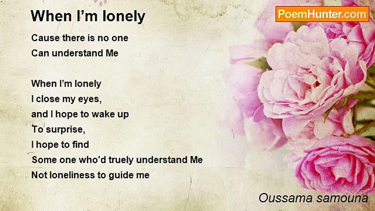 Oussama samouna - When I’m lonely