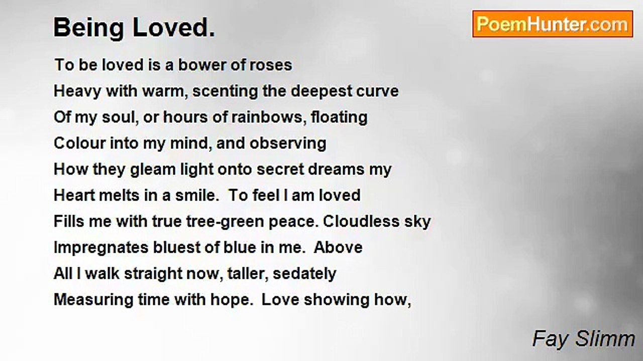 Fay Slimm - Being Loved.
