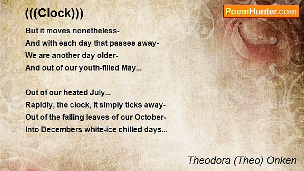 Theodora (Theo) Onken - (((Clock)))