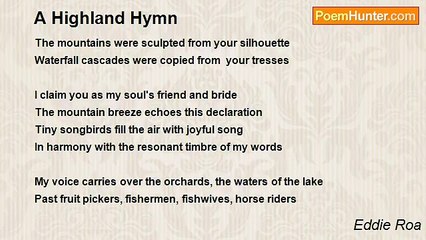 Eddie Roa - A Highland Hymn