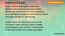 Vidi Writes - Innocence-Lost