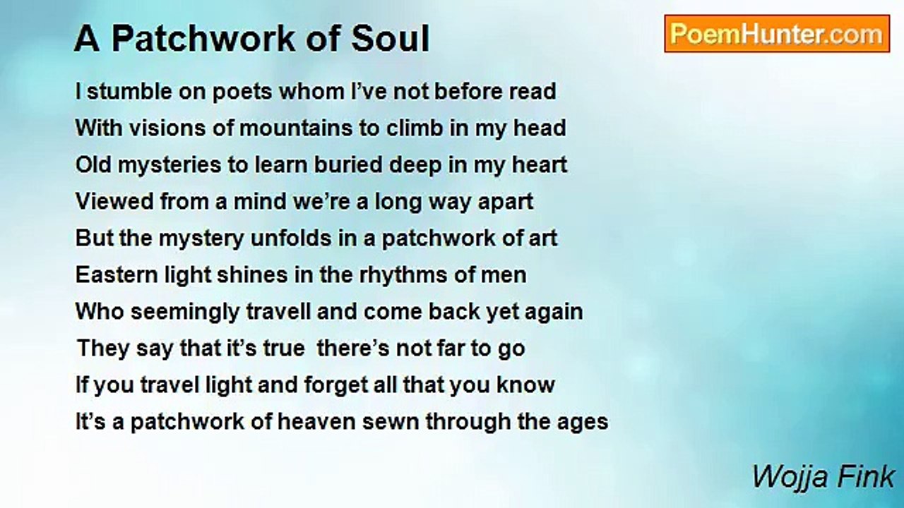 Wojja Fink - A Patchwork of Soul