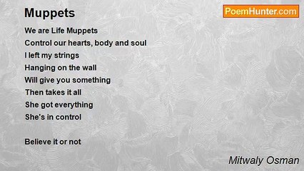 Mitwaly Osman - Muppets: A Deep Dive into Heart, Body & Soul 🎭