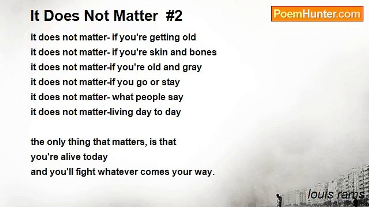 louis rams - It Does Not Matter  #2