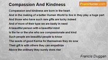 Francis Duggan - Compassion And Kindness