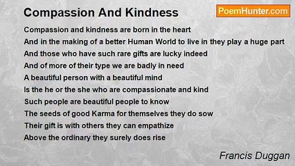 Francis Duggan - Compassion And Kindness