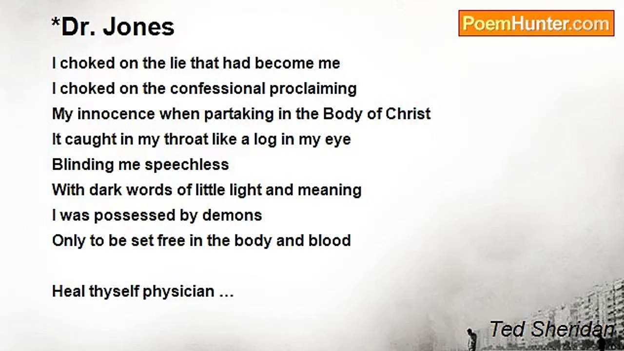 Ted Sheridan - *Dr. Jones