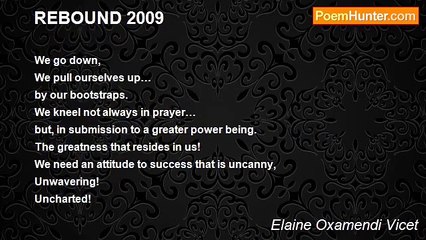 Elaine Oxamendi Vicet - REBOUND 2009