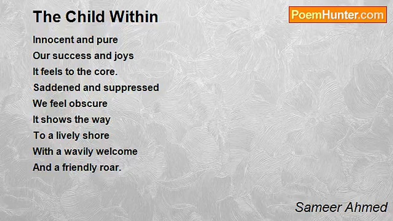 Sameer Ahmed - The Child Within