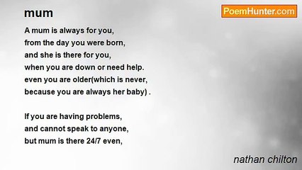 nathan chilton - mum