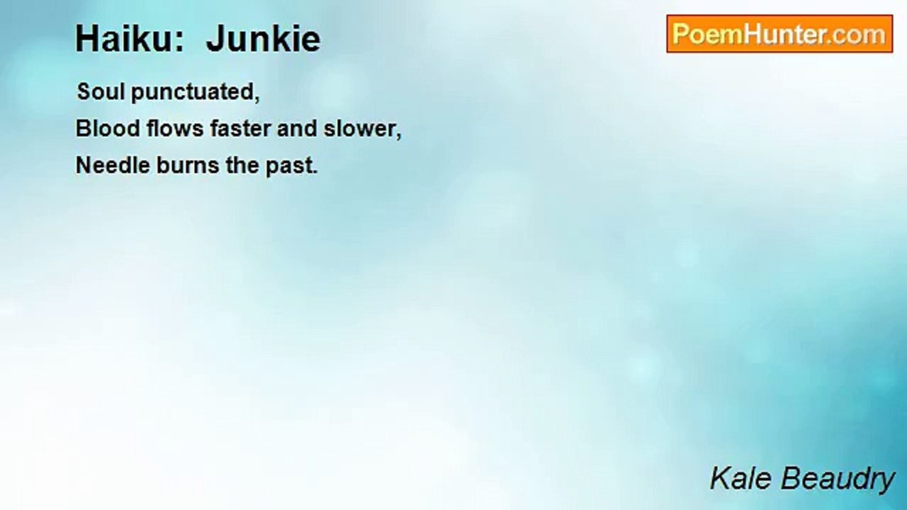 Kale Beaudry - Haiku:  Junkie