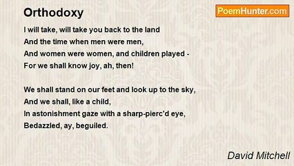 David Mitchell - Orthodoxy