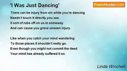 Linda Winchell - 'I Was Just Dancing'