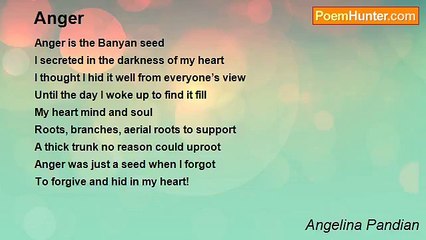 Angelina Pandian - Anger
