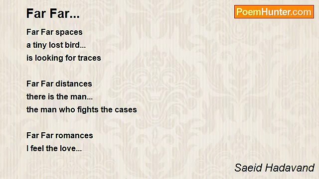 Saeid Hadavand - Far Far...