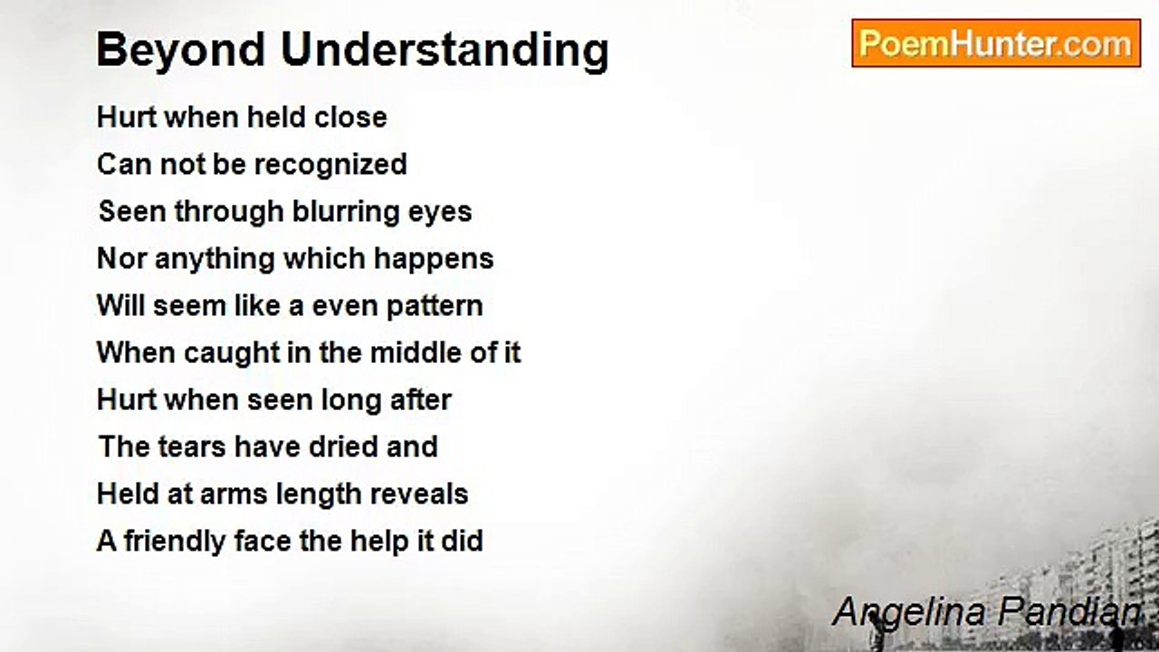 Angelina Pandian - Beyond Understanding