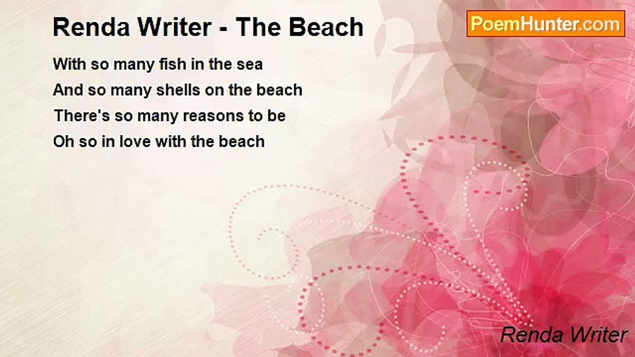Renda Writer - Renda Writer - The Beach