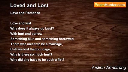 Aislinn Armstrong - Loved and Lost