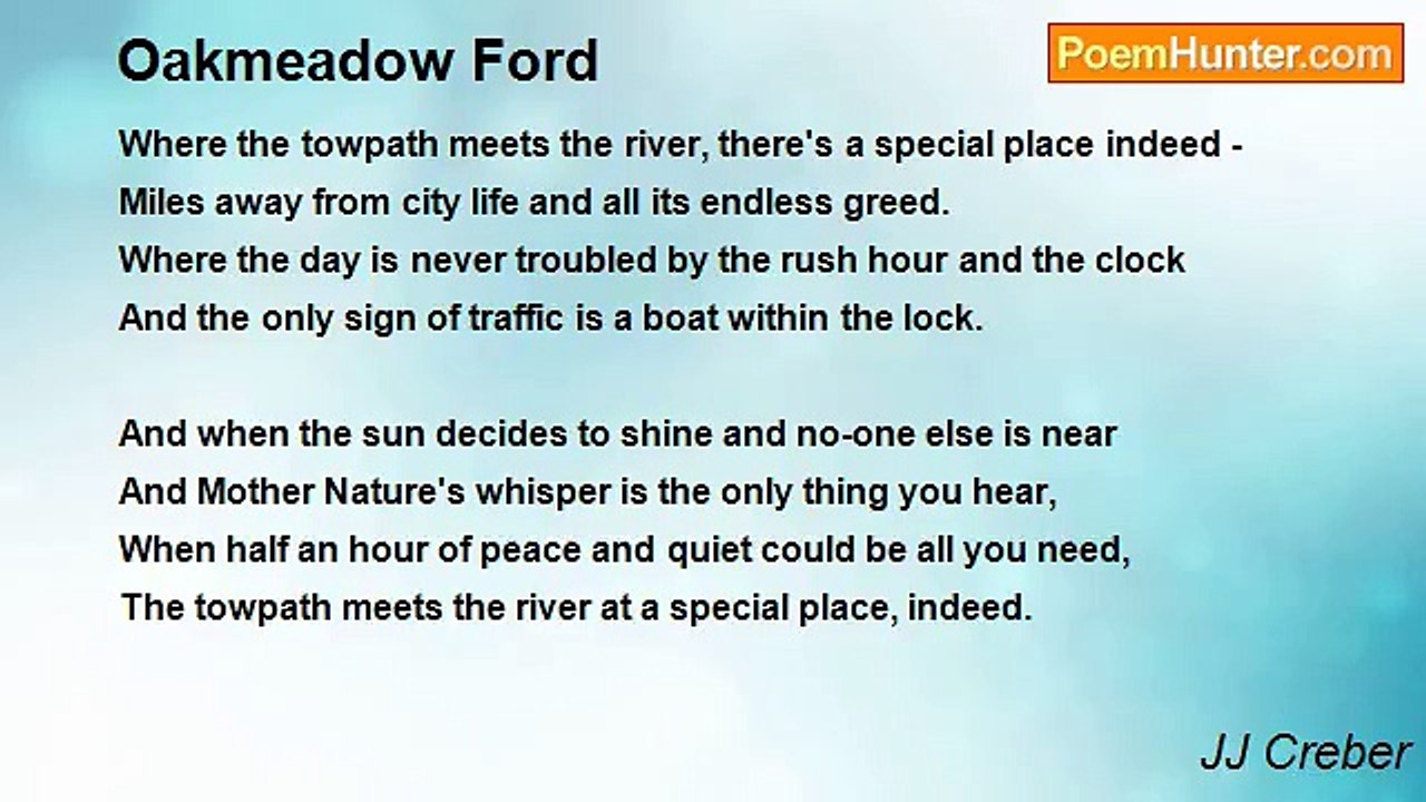 JJ Creber - Oakmeadow Ford