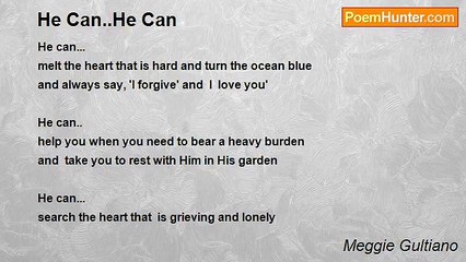 Meggie Gultiano - He Can..He Can
