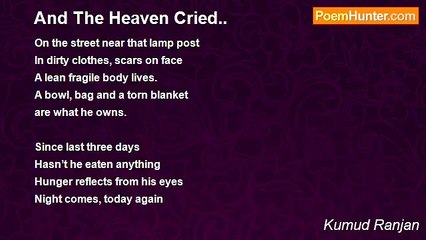 Kumud Ranjan - And The Heaven Cried..