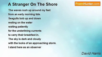 David Harris - A Stranger On The Shore
