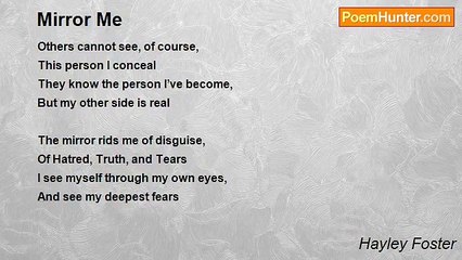 Hayley Foster - Mirror Me