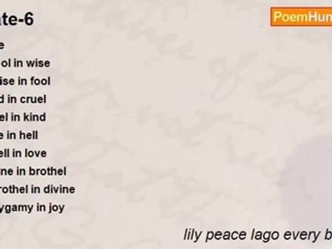 lily peace lago every by to ph - Fate-6