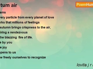 lovita j r morang - autum air