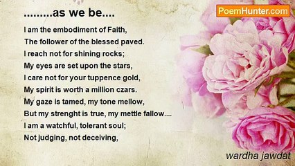 wardha jawdat - .........as we be....
