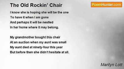 Marilyn Lott - The Old Rockin’ Chair