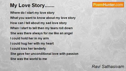Ravi Sathasivam - My Love Story.......