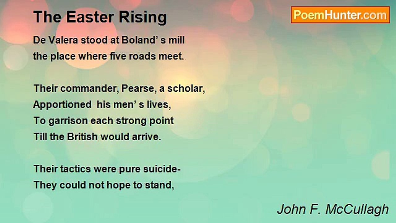 John F. McCullagh - The Easter Rising