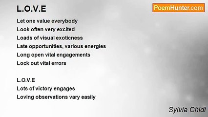 Sylvia Chidi - L.O.V.E