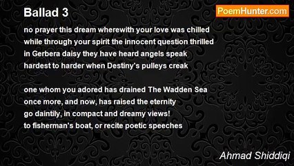 Ahmad Shiddiqi - Ballad 3