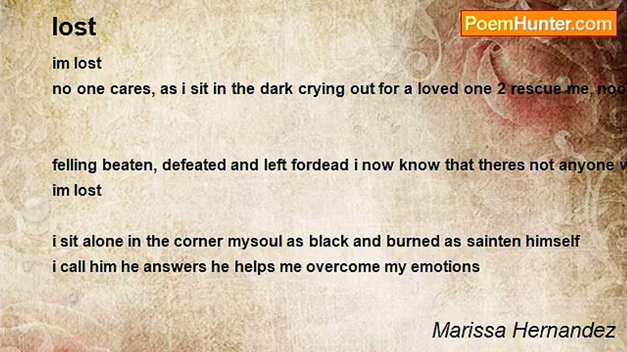 Marissa Hernandez - lost