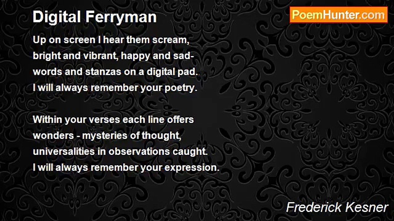 Frederick Kesner - Digital Ferryman