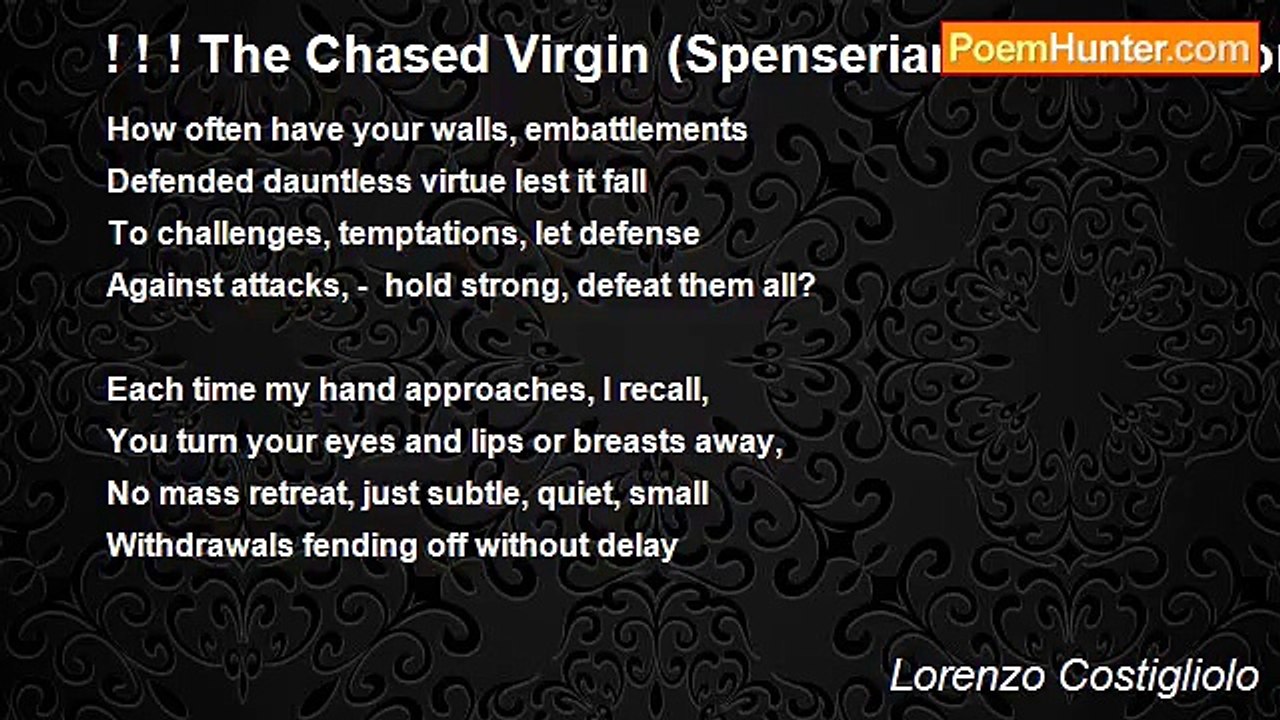 Lorenzo Costigliolo - ! ! ! The Chased Virgin (...