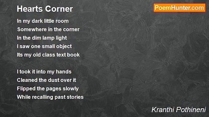 Kranthi Pothineni - Hearts Corner