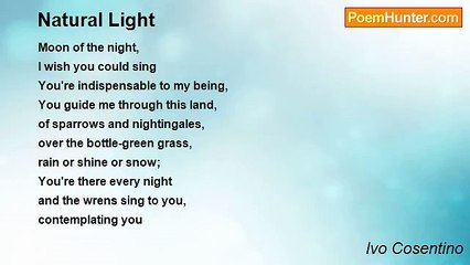 Ivo Cosentino - Natural Light