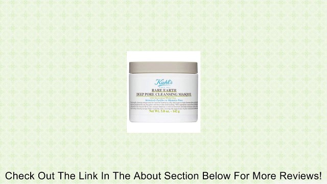 Kiehl's Kiehl's Rare Earth Pore Cleansing Masque, 5.0 fl. oz. Jar Review